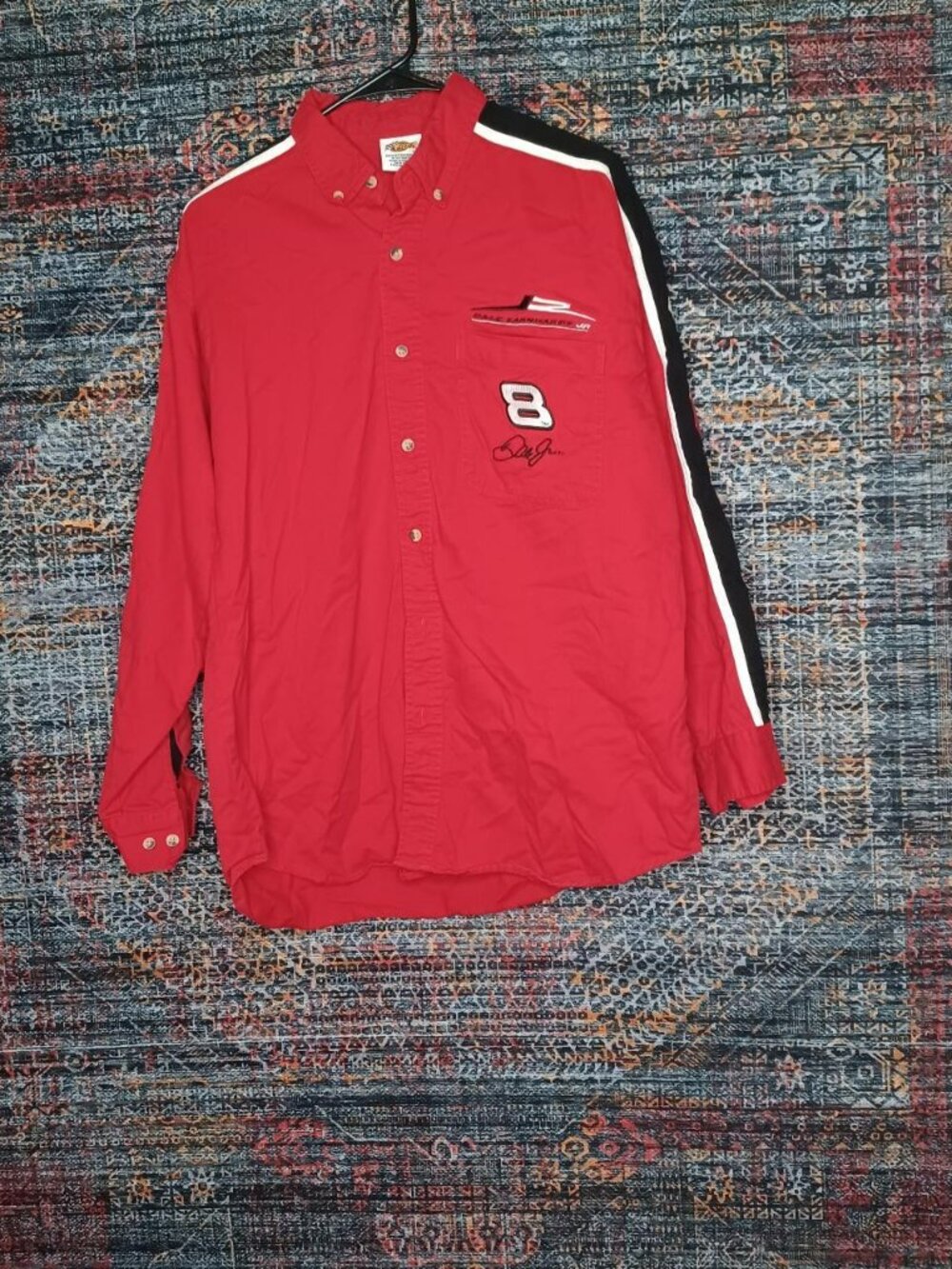 Vintage Winners Circle mens Dale Earnhardt JR button down Nascar shirt M EUC